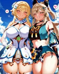 kirara (genshin impact) from genshin impact by silvesta