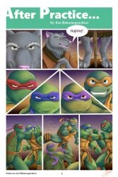 donatello_(tmnt) father father_and_son fighting leonardo_(tmnt) masks master_splinter michelangelo_(tmnt) raphael_(tmnt) rat rat_tail robes sewer son stick tagme teenage_mutant_ninja_turtles training turtles