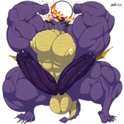 alpha_channel anthro balls big_penis danandnite diphallia diphallism dragon erection flexing growth hair horn hyper hyper_muscles hyper_penis male male_only multi_penis muscle_growth muscular muscular_male nipples nude open_mouth penis simple_background solo spyro spyro_the_dragon transparent_background video_games wings