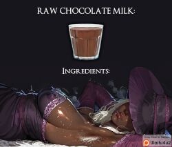 ai_generated armpit_hair dark-skinned_female dark_skin elden_ring elden_ring_nightreign female meme nipples_visible_through_clothing recluse_(nightreign) white_hair