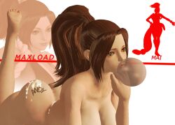 1girls 3d ass bending_forward bent_forward big_ass big_breasts blowing_bubble_gum blowing_bubblegum breasts brown_eyes brown_hair bubble_gum chewing_gum cum_in_ass dat_ass fatal_fury female grabbing hips king_of_fighters king_of_fighters_xiv looking_at_viewer mai_shiranui seductive seductive_look seductive_pose snk tagme tattoo_on_ass tattoo_on_butt wide_hips