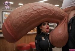 ai-created ai_generated ass ass_body bimbo bimbo_body bimbo_lips bimbofication boss breasts breasts breasts_bigger_than_head civitai gigantic_ass gigantic_breasts gigantic_penis goth goth_girl huge_nipples hyper hyper_ass hyper_bimbo hyper_breasts hyper_genitalia hyper_penis milf nipples p1xel-v1xen penis_awe penis_bigger_than_arm penis_bigger_than_ass penis_bigger_than_body penis_bigger_than_head size_comparison size_difference size_play smaller_female tagme
