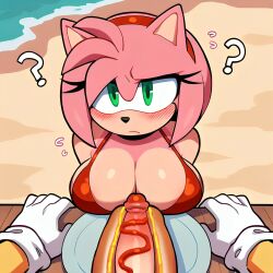 amy rose from sonic (series)