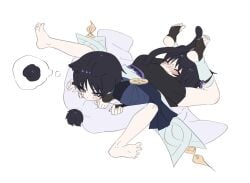 69_position clothed_sex cunnilingus cunnilingus_through_clothes female twitter yuri