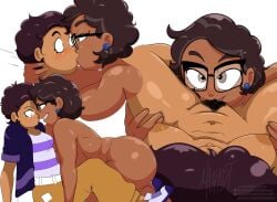 2girls age_difference big_breasts brown_hair camila_noceda completely_nude completely_nude_female dark-skinned_female dark_skin daughter daughter_(lore) disney disney_channel huge_breasts incest latina luz_noceda maghost mother mother_(lore) mother_and_daughter mother_and_daughter_(lore) the_owl_house the_owl_house_(finale) young younger_female yuri