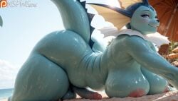 1furry 1futa ai_generated anthro anthro_only ass ass_up beach big_ass big_breasts big_penis blue_skin breast_press breasts breasts_bigger_than_head chubby chubby_futa close-up curvy curvy_figure detailed detailed_penis dripping dripping_wet fat_penis foreskin furry furry_only futa_only futanari giant_ass giant_breasts glare_(lighting) hanging_balls hanging_breasts high_quality high_resolution highres huge_breasts intersex laying_on_stomach looking_at_viewer looking_back nsfwgens patreon penis pokemon pokemon_(species) precum precum_drip purple_eyes sand shiny_skin sideboob sideview slightly_chubby slightly_chubby_futa solo solo_futa sunlight sweat tagme thick thick_ass thick_thighs thighs uncircumcised vaporeon veiny_penis view_from_the_side viewed_from_below voluptuous voluptuous_futa wet wet_body wet_skin wide_hips
