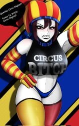 big_breasts black_lipstick evil_pomni jester k930247344 pale-skinned_female the_amazing_digital_circus