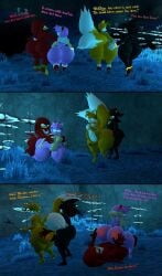 amy_rose anthro ass_marks big_ass cave cave_sex gay_sex kane_brent_koopa knuckles_the_echidna naked shadow_the_hedgehog straight_sex tails_the_fox tecbuttlovefa