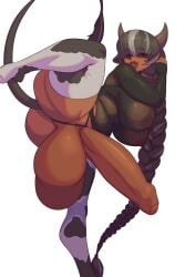 1futa 2:3 animal_humanoid animal_print big_penis bovid bovid_humanoid bovine bovine_humanoid braided_hair breasts brown_body cattle_humanoid clothed clothing cow_print erection foreskin futa_only futanari genitals hair hi_res horn huge_cock humanoid humanoid_penis intersex juzztie legwear lips mammal mammal_humanoid mostly_nude nipples partially_retracted_foreskin penis presenting raised_leg retracted_foreskin smooth_balls smooth_penis solo tail thick_lips thigh_highs thong translucent translucent_clothing uncircumcised underwear