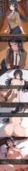 ai ai_generated backshots black_male blowjob blowjob_face cock_drunk cock_hungry corrupted corruption cum_in_pussy cum_inside dialog dialogue doggy_style female heart-shaped_pupils heart_eyes in_love male missionary missionary_sex netorare ntr penis pussy sakurajima_mai sbwaifus seishun_buta_yarou_wa_bunny_girl_senpai_no_yume_wo_minai snapchat snapchat_sexting suprised suprised_look text