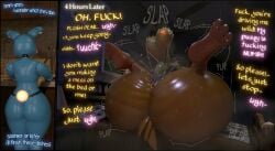 big_ass big_penis five_nights_at_freddy's five_nights_at_freddy's_2 gilf gilf_toy_chica plushtrap_(fnaf) rckke smaller_male toy_bonnie_(fnaf) toy_chica_(fnaf)