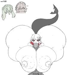 1boy 1girls bent_over cock ellen_joe penis straight tagme woodteaz0 zenless_zone_zero