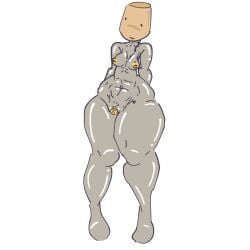 1girls breasts busty depoid female glowing_genitalia gray_body lamp lampert_(regretevator) nude oil oil_up oiled oiled_body oiled_skin oiled_up regretevator roblox roblox_game robloxian rule_63 self_upload tagme thick thick_thighs tits white_background