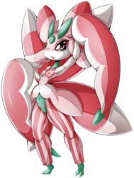 1girls 2016 alpha_channel anthro arthropod black_eyes breasts feet female green_body hi_res insect lurantis mantis nintendo nipples pink_body pink_lips pink_nipples png pokémon_(species) pokemon pokemon_sm pussy red_body red_pupils red_sclera small_breasts solo suddenhack video_games white_body