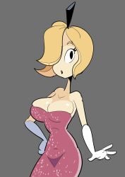 big_ass big_breasts big_butt big_thighs big_titties clothing curvaceous curvaceous_female curvaceous_figure curvy curvy_figure curvy_hips female female_focus female_only loggofrog looking_at_viewer original original_character short_hair yellow_hair yellow_skin