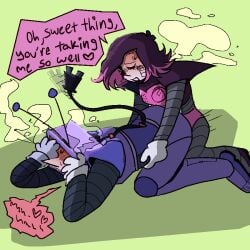 2boys ambiguous_penetration cliveisawesome223 deltarune deltarune_chapter_3 dialogue digital_art digital_drawing_(artwork) digital_media digital_media_(artwork) doggy_style english english_dialogue english_text mettaton mettaton_ex pegging pegging_male penetration praise praise_kink robot robot_boy robot_on_robot robot_only self_upload t4t tenna_(deltarune) text trans_man transgender_male undertale undertale_(series)