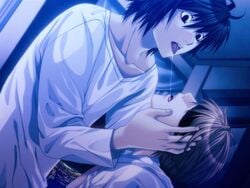 artist_request death_note gay l_lawliet light_yagami male male/male male_only tagme yaoi