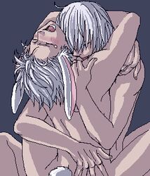 2boys dante devil_may_cry gay incest male male_only rabbit_ears tagme twins vergil yaoi