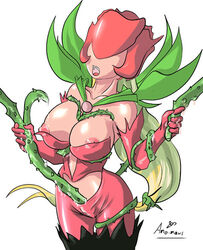 1girls digimon female masturbation rosemon solo solo_female tagme white_background