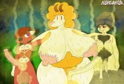 animal_genitalia anthro armpit_hair balls big_balls big_breasts bodily_fluids body_hair bovid breasts caprine chest_hair felid feline foreskin genitals goat gynomorph hairy hi_res huge_balls humanoid_genitalia humanoid_penis hybrid hyper hyper_balls hyper_genitalia intersex kohsakor kohsakor_(character) kyle_(kohsakor) long_foreskin male mammal mephitid musk musk_cloud musky_balls musky_penis mustelid nipples oscar_(kohsakor) otter penis pubes sheath sheep skunk smegma smelly stink_fumes sweat sweaty_genitalia tagme thick_thighs trans_(lore) trans_woman_(lore) vein veiny_penis