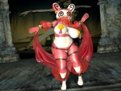 3d 3d_(artwork) 5_fingers alizora anthro anthropomorphic belly_dance belly_dancer belly_dancer_outfit belly_dancing bellydance bellydancer_outfit bellydancing big_breasts breasts dance dancing female human_fingers jewelry naked naked_female nipples nsfw nude nude_female pokegal pokegirl pokegirl_as_pokemon pokemon pokemon_(species) pokemorph second_life sexy spinda topless topless_female