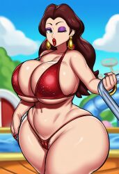 pauline from mario (series) by lubbasdump