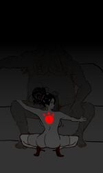 1boy 1girls ass ass_bigger_than_head ass_focus ass_up balls big_ass big_penis black_hair blackbeard blowjob boa_hancock breasts dark-skinned_male dark_skin fat_ass felation female hidden_face huge_ass huge_breasts huge_cock hypnosis imminent_oral interracial jewelry kurohige light-skinned_female looking_at_viewer male marshall_d_teach one_piece oral oral_sex prostitution sideboob slave squatting tattoo tattoos thick thick_ass thick_legs thick_penis thick_thighs thighhighs yazorok