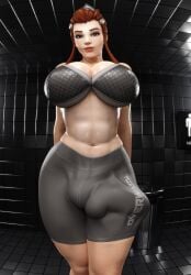 1futa 2023 3d athletic athletic_futa balls big_balls big_breasts big_penis blender blizzard_entertainment breasts brigitte brigitte_lindholm brown_hair bulge bulge_through_clothing bulge_to_side curvaceous curvy eye_contact flaccid flaccid_penis futa_focus futa_only futa_sans_pussy futanari gym gym_clothes gym_uniform high_quality high_resolution highres huge_balls huge_breasts huge_cock huge_thighs light-skinned_futa light_skin locker_room looking_at_viewer muscular muscular_futa naughty overwatch overwatch_2 penis penis_bulge ponytail seducing sensual sexy smile smiling smiling_at_viewer thick thick_hips thick_legs thick_penis thick_thighs tight_pants veiny_penis video_game video_game_character waiting zzzxxxccc