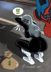 black cat (marvel) from marvel by orkmont art