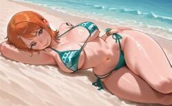 nami (one piece) from one piece by myaicrush