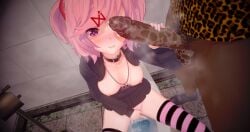 natsuki (doki doki literature club) from doki doki literature club by mylasttour0