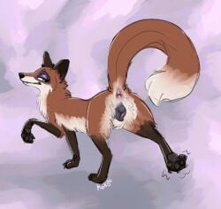 absurd_res anatomically_correct anatomically_correct_genitalia anatomically_correct_vulva animal_genitalia animal_vulva anus ass balto_(series) bedroom_eyes canid canine canine_genitalia canine_vulva female feral fluffy fluffy_tail fox genitals grin hi_res looking_at_viewer looking_back mammal narrowed_eyes pawpads paws presenting presenting_anus presenting_hindquarters presenting_vulva propositioning queenkoko raised_leg raised_tail red_fox seductive smile solo tail the_cunning_trickster_(balto) true_fox universal_studios vulva
