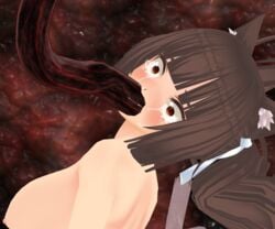 1girls 3d animal_ears antenlover(artist) bare_shoulders black_hair black_tentacles blush brown_eyes brown_tentacles cat_ears cat_tail chocola_(sayori) crying crying_with_eyes_open cute deep_throat deepthroat defeated demon female female_focus forced hair_ornament helpless humiliation interspecies large_insertion long_hair monster naked nekopara off_shoulder open_mouth oral pain painful penetration pussy rape red_tentacles scared sex sodomy sweatdrop tail tears teen teenager tentacle tentacle_cave tentacle_domination tentacle_in_mouth tentacle_molestation tentacle_monster tentacle_on_girl tentacle_pit tentacle_rape tentacles twintails very_long_hair violation wet young