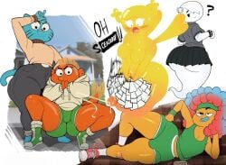 1futa 1girls 3boys 4_fingers animal_ears animal_humanoid animal_tail anthro anthro_cat anthro_male big_ass big_butt big_hips big_thighs blackwhiplash blue_body blue_cat blue_fur blue_skin blush blush_face blush_lines blushed_face blushing_female breasts bulge bulge_through_clothing bulge_under_clothes canon_couple carrie_krueger cartoon_network cat_boy cat_ears cat_humanoid cat_nose cat_tail catboy censored_dialog censored_dialogue censored_text chest clothed_anthro clothed_female clothed_male cock cockgirl crouched crouching cum cum_shot darwin_watterson dialogue dickgirl ejaculation fairy fairy_girl fairy_wings feline femboy fish fish_tail fit fit_body fit_female fit_femboy fit_male fitness fully_clothed fully_naked fully_nude futanari ghost ghost_girl ghost_tail gumball_watterson gynomorph hanna-barbera intersex looking_back looking_down looking_down_at_penis naked_female no_sex no_shoes nude_female panic panicked panicked_look panicking penis penis_out penis_visible penny_fitzgerald pom_poms pose posing posing_for_picture question_mark shiny shiny_ass shiny_body shiny_breasts shiny_butt shiny_legs shiny_skin shiny_thighs smile smiling smiling_at_viewer smirk smirking smirking_at_viewer sweaty_face text the_amazing_world_of_gumball thick_ass thick_eyebrows thick_hips thick_legs thick_lips thick_thighs tobias_wilson trying_to_cover_up