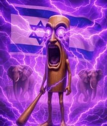 1boy 3d 3d_(artwork) ai_generated background background_character background_characters baseball_bat bat benjamin_netanyahu blue_archive boy_only boy_solo deleted discord_gif discord_source elephant elephants feet feet_out_of_frame flag flag_(object) flag_print high_quality high_resolution highres homestuck im_crine im_sorry image islamic_state israel israeli israeli_flag italian_brainrot knees laser_eyes literally_me lt male_only naked_male no_genitals no_genitals_shown no_penis no_visible_genitalia nude_male open_mouth peak png png_file purple_background purple_eyes purple_lightning purple_tongue questionable realistic_textures reasonably_tagged roblox round_body self_insert shouting solo solo_male tagged_reasonably technically_naked technically_nude technically_porn thin_arms thin_legs tongue total_drama_island tuff tung_tung_tung_sahur wood_skin wooden_skin yelling