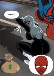 black cat (marvel) from marvel by orkmont art