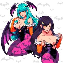 morrigan aensland from darkstalkers by yumykon