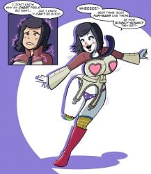 1girls atlus before_and_after bimbo bimbo_body bimbofication bimbofied brain_drain brainwashed brainwashing breast_expansion breast_growth breast_growth_(enlargement) breasts breasts_bigger_than_head breasts_out clown clown_girl clown_makeup clown_nose clownification color coupytf curly_hair curvy curvy_figure dumbification english english_text female female_only forced_transformation giant_breasts happy hero hero_outfit_(mha) heroine huge_breasts hypnosis identity_death infected infestation intelligence_drain intelligence_loss iq_loss legs light-skinned_female light_skin makeup maya_amano megami_tensei mental_transformation mind_control persona persona_2 personality_change reality_warping resisting resisting_pleasure ripped_clothing sexy silly silly_face solo text trance transformation white_body white_skin