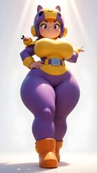 1girls ai_generated bea_(brawl_stars) big_ass big_breasts big_butt brasil_louco brawl_stars bubble_ass bubble_butt curvaceous curvy curvy_body curvy_female curvy_figure female female_focus female_only full_body fully_clothed huge_breasts large_ass looking_at_viewer looking_down seducing seducing_viewer seductive seductive_look seductive_pose seductive_smile sexy sexy_body sexy_pose shortstack simple_background solo solo_female solo_focus supercell tagme thick thick_ass thick_body thick_butt thick_legs thick_thighs white_background