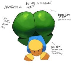 alternate_version_at_source alternate_version_available ass ass_bigger_than_head ass_crack ass_focus ass_up blocky_body green_body green_pants noob noob_(roblox) pants roblox robloxian shading shiny shiny_booty shiny_clothes shiny_skin simple_background starstar000 steam steamy steamy_ass sweat sweaty_ass sweaty_body sweaty_butt