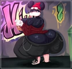 minnie mouse from mickey mouse & friends by rabbit5gamer