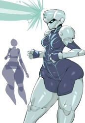 1girls 2d 2d_(artwork) armor armored_female ass big_ass big_butt bodysuit butt digital_media_(artwork) female female_only invincible invincible_(tv_series) tech_jacket tech_jacket_(zoe_thompson) thick_thighs tozamtr wide_hips wide_thighs zoe_thompson