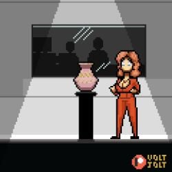2d 2d_animation animated big_ass big_breasts breasts_out cleavage huge_ass huge_breasts justine_miles lebron_james longer_than_one_minute pixel_animation pixel_art pixelated scp scp_foundation shorter_than_two_minutes sound tagme the_mender_(voltjolt) video voltjolt