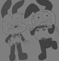 algebralien battle_for_dream_island battle_for_dream_island_again bfb bfdi bfdia bunny_ears bunnysuit four_(bfb) object_shows pussy the_power_of_two tpot two_(tpot) vadahlivokroz