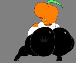 ass ass_focus big_ass big_breasts breasts eseemoticono looking looking_at_viewer oc tagme