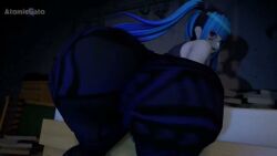 1boy 1girls 3d 3d_animation ass ass_focus atomic_(atomicgato) atomicgato big_ass big_breasts big_butt blue_hair breasts brown_hair completely_naked_female darumi_amemiya huge_ass longer_than_30_seconds mask massive_ass music naked naked_female nude nude_female nude_male oc pale-skinned_female pale-skinned_male pale_skin relaxing sound tagme the_hundred_line_-last_defense_academy- thick_ass twerk twerking vagina vaginal_penetration vaginal_sex video