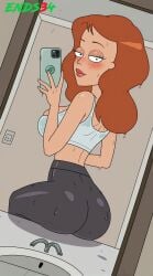 jacqueline (rick and morty) from rick and morty by ends34