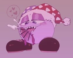 2025 5:4 ariarik_o0 armless auto_penis_lick biped blush blush_lines blush_stickers bodily_fluids censor_bar censored censored_genitalia censored_penis clothing cum cumshot digital_drawing_(artwork) digital_media_(artwork) ejaculation english_description erection fangs fool's_hat full-length_portrait fur genital_fluids genitals grey_background hat headgear headwear heart_pupils heart_symbol hi_res humanoid_genitalia humanoid_penis ineffective_censorship kirby_(series) licking looking_pleasured male marx_(kirby) masturbation narrowed_eyes nintendo open_mouth open_smile oral oral_masturbation orgasm penile penile_masturbation penis portrait purple_body purple_eyelids purple_eyes purple_fur purple_penis self_lick simple_background smile solo speech_bubble sweat sweatdrop teeth three-quarter_view tongue waddling_head