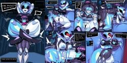 1boy 1girls 2023 absurd_res armor armored_boots arms_behind_back arms_up ass bedroom_eyes bent_over big_breasts big_penis bigger_female black_hair blowjob blue_skin bodysuit boner boner_in_pants boner_under_clothes boots breast_grab breasts captain_kirb captain_kirb_deltarune_(style) clothed clothing comic couch couch_sex cowgirl_position crossed_legs cum cum_drip cum_in_ass cum_in_mouth cum_in_pussy cum_inside cum_on_body cum_on_breasts cum_on_face cum_on_penis cum_on_upper_body cumshot curvy deltarune deltarune_captain_kirb_(style) deltarune_chapter_2 dialogue digital_media_(artwork) doggy_style duo erection erection_under_clothes erection_under_clothing face_fucking face_mounting fellatio female femboy femboy/female femboy_on_female from_behind from_behind_position gameplay_mechanics hi_res holding hp_bar huge_breasts huge_cock human kris_(deltarune) legjob legs_wrapped_around_partner male medium_hair milf mounting multiple_images nipples nipples_outside panties penis pussy queen_(deltarune) red_eyes riding robot robot_girl saliva saliva_string seductive sex silly size_difference smaller_male smothering standing subscribestar sweat sweating tagme teasing tenting text text_box thick_ass thick_thighs thigh_sex throat_fuck thunder_thighs tight_clothing twink undertale_(series) voluptuous wide_hips yandere