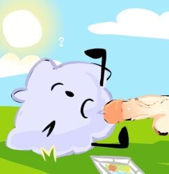 accurate_art_style animate_inanimate anthro armless armless_female backsack balls bodily_fluids circumcised cloud cock_press colored confusion drawing_(object) female female_focus fluffy frown genital_fluids genitals grass grass_field human humanoid_genitalia humanoid_penis imminent_sex looking_at_genitalia lying male male/female mammal not_furry object_oppose object_show object_show_community object_shows oblivious on_side one_eye_closed osc paper penis plant plantigrade precum puff_ball puffball_(object_oppose) pussy question_mark raised_leg shaded simple_background small_pussy solo sun tagme taoism.lover.150 variant_set vein veiny_penis white_cock yarn_creature